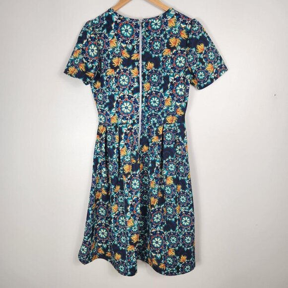 LuLaRoe Amelia Floral Dress With Pockets - Picture 4 of 6